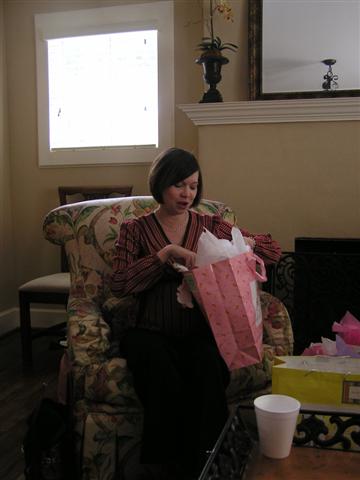 The girls in our Sunday School class threw Tammy a baby shower